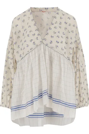 PÉRO Blusa de mezcla de seda