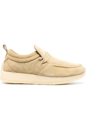 Clarks Mocasines de gamuza con agujetas