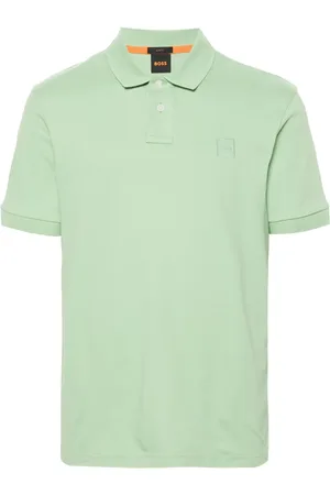 HUGO BOSS Playera tipo polo con aplique del logo