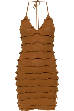 BLUMARINE Vestido corto tejido