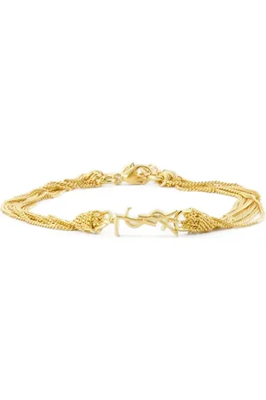 Saint Laurent Pulsera de cadena Cassandre