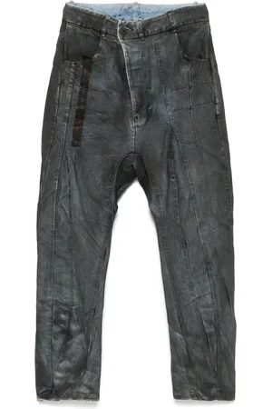 11 BY BORIS BIDJAN SABERI Jeans con efecto envejecido