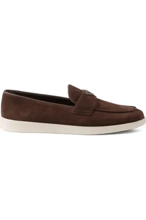 Prada Mocasines de gamuza