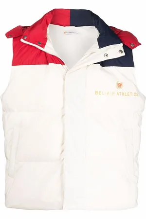 BEL-AIR ATHLETICS Chamarra capitonada con diseño color block