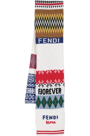 Fendi Mascada con logo bordado