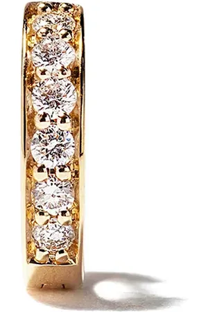 ALINKA Aretes Irina en oro blanco de 18kt con diamantes
