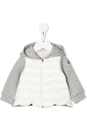 Moncler Chamarra con capucha y parche del logo