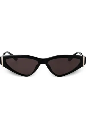 Alexander McQueen Lentes de sol con armazón cat eye