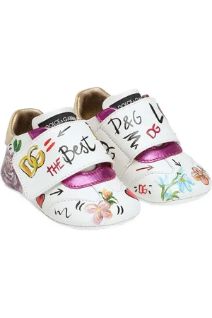 Dolce & Gabbana Zapatos primeros pasos con logo estampado