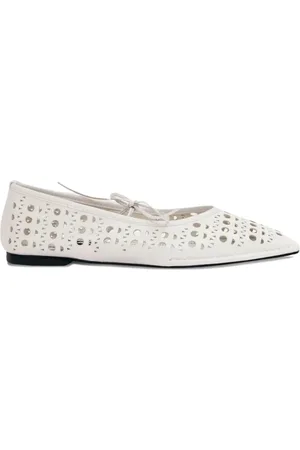ALOHAS Sway Slit flat pumps