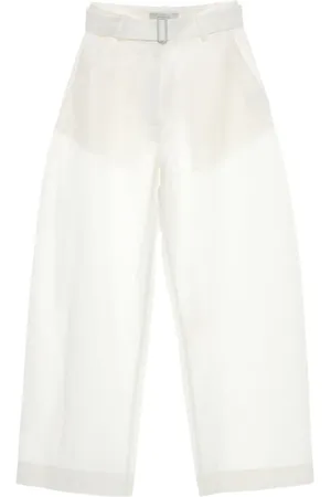 STUDIO NICHOLSON Pantalones con cinturón