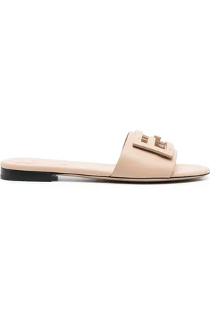 Fendi Flip flops con parche del logo FF