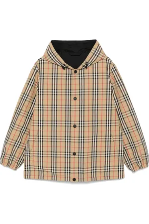 Burberry Chamarra reversible con motivo Vintage Check