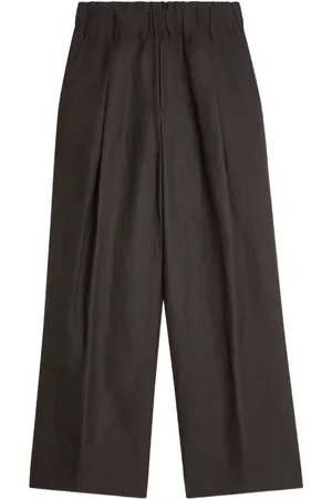 DRIES VAN NOTEN Pantalones anchos con pinzas