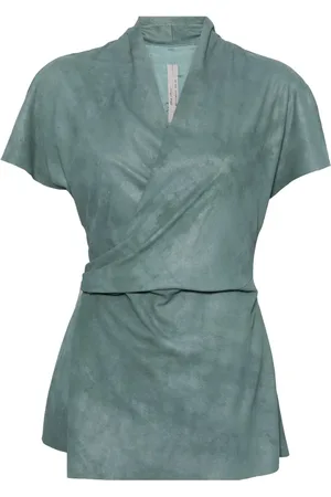 Rick Owens Top con cuello halter