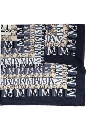 Max Mara Mascada con logo estampado