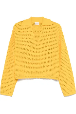 Closed Suéter de algodón orgánico con cuello polo