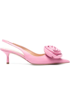 BLUMARINE Zapatillas con tira trasera y tacón de 55mm