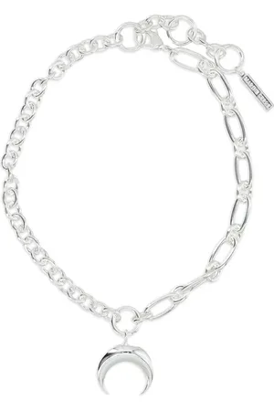 Marine Serre Collar con motivo de luna