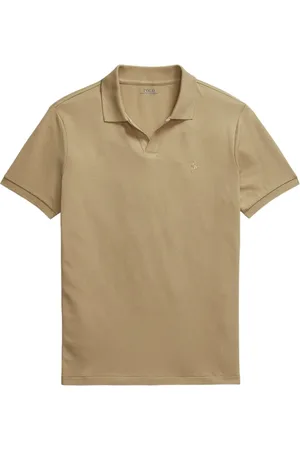 Ralph Lauren Playera tipo polo de malla slim