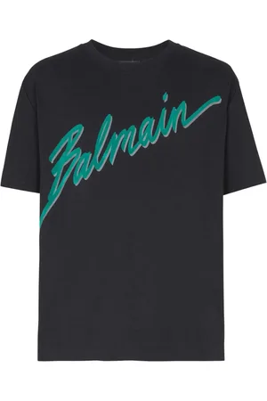 Balmain Playera con logo estampado