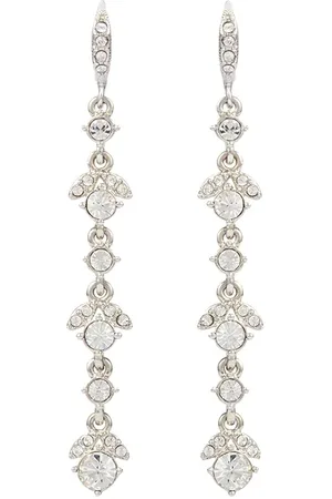Givenchy Aretes con detalles de cristal 2000
