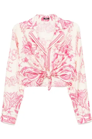 VERSACE Camisa corta Underwater Barocco