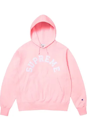 Supreme Hoodie con logo estampado en colaboración con Champion®