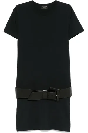 Balenciaga Vestido con cinturón