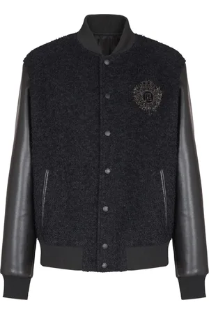 Balmain Chamarra bomber universitaria