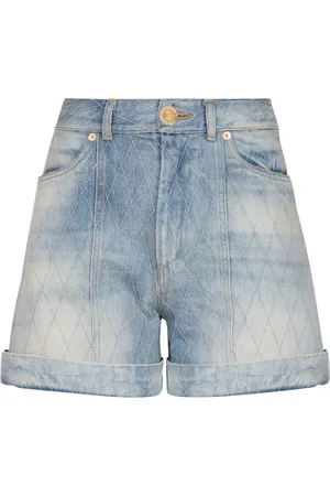 Balmain Shorts de mezclilla Diamond
