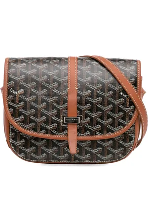 GOYARD Bolsa crossbody Goyardine Belvedere PM 2018