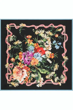 Dolce & Gabbana Mascada con estampado floral