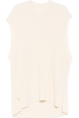 Issey Miyake Chaleco con diseño retorcido
