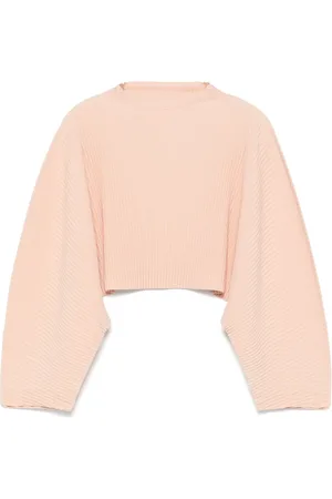 Issey Miyake Camiseta con efecto plisado