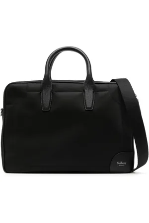 MULBERRY Maletín con sello del logo