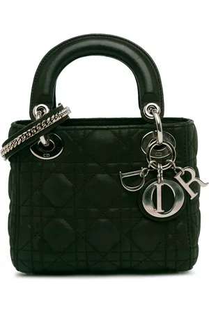 Dior Bolsa satchel Mini Iridescent Cannage Lady Dior 2015
