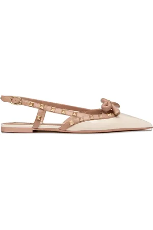 VALENTINO GARAVANI Flats Rockstud Bow