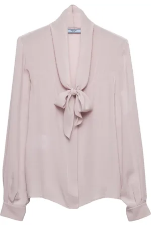 Prada Blusa Marocain