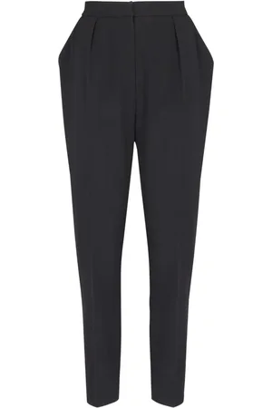 Balmain Pantalones con dobladillo vuelto