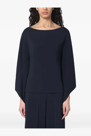 ERIKA CAVALLINI Blusa con cuello barco