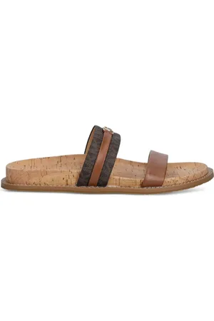 Michael Kors Sandalias con placa del logo