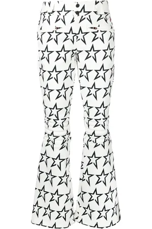 Perfect Moment Pantalones acampanados Aurora con estrellas estampadas