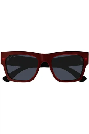 Gucci Lentes de sol con armazón cuadrada