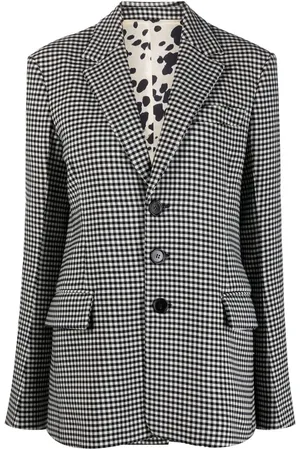 Marni Blazer con motivo de cuadros