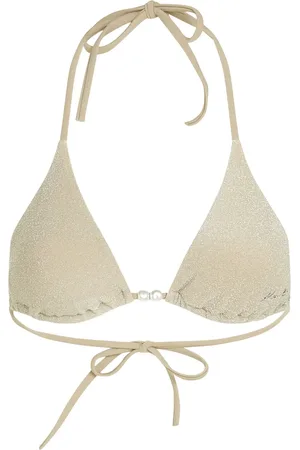 Karl Lagerfeld Top de bikini estilo triángulo