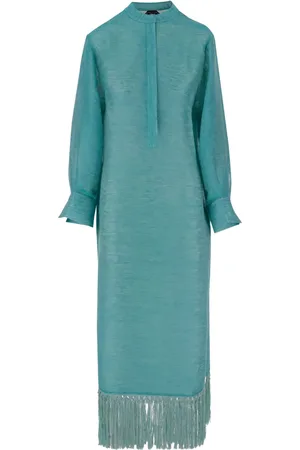‎Taller Marmo‎ Fringed midi dress