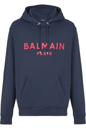 Balmain Hoodie con logo estampado