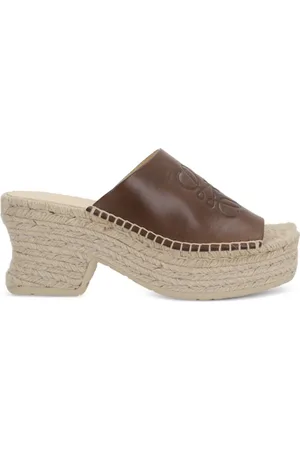 Loewe Alpargatas Petal con tacón 80mm