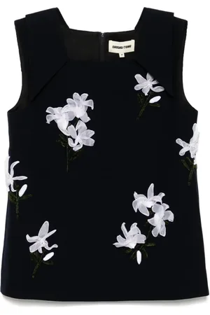 Shushu/Tong Top de tirantes con detalles